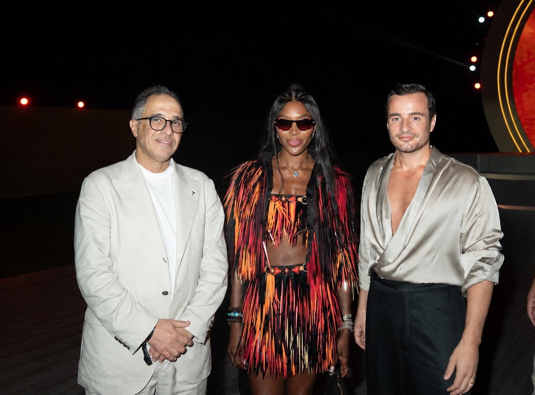Naomi Campbell Makes Her Egypt Debut at D-Bay