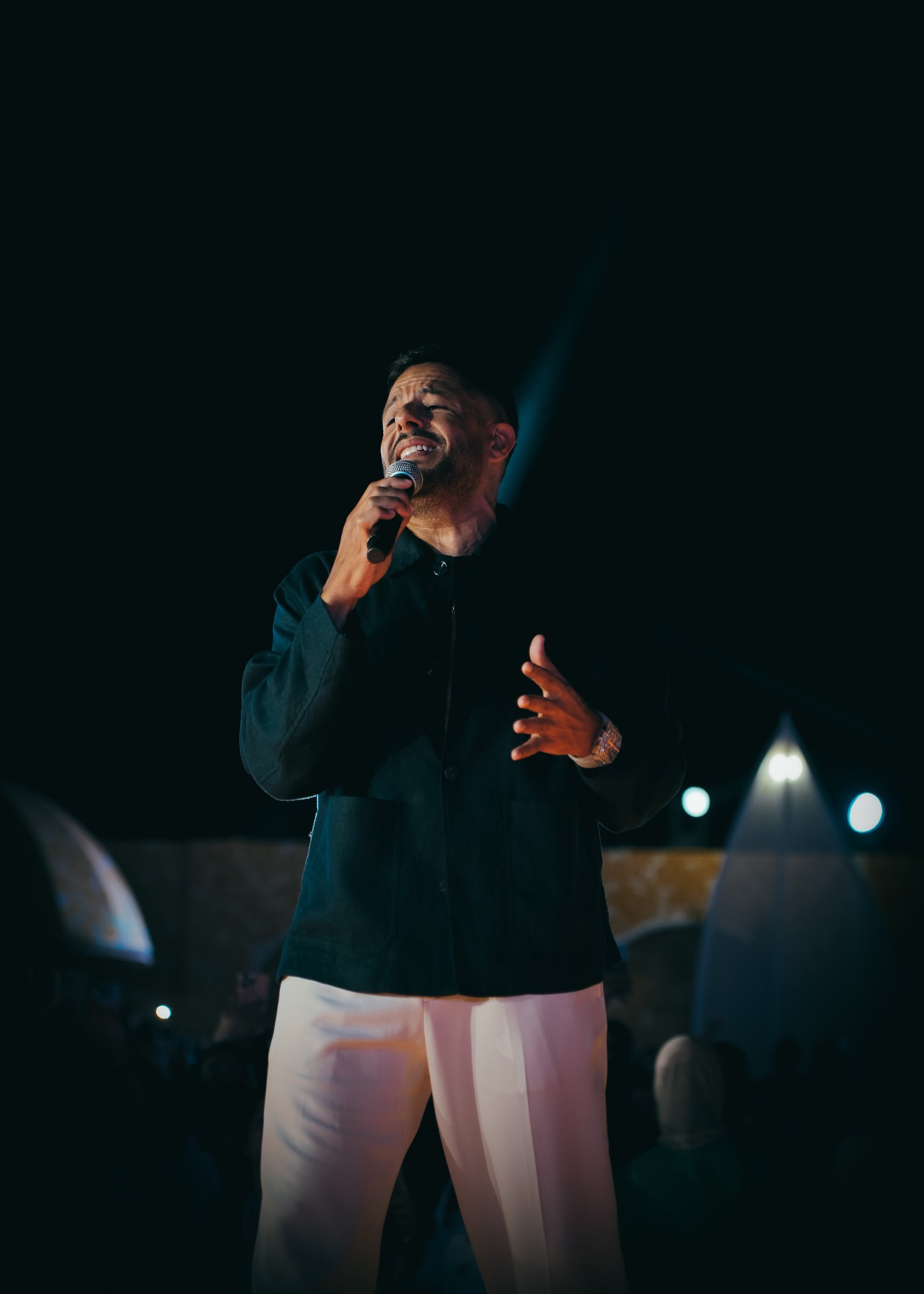 Mohamed Hamaki at SA’ADA Sahel Beach